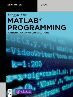 cover image of MATLAB Programming